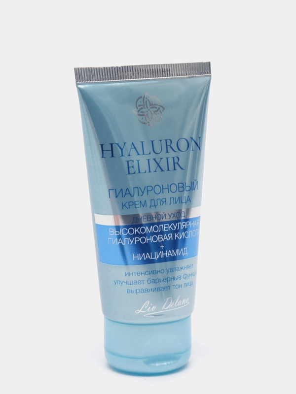 Liv Delano Гиалуроновый крем для лица "Hyaluron Elixir", дневной уход, 50 мл