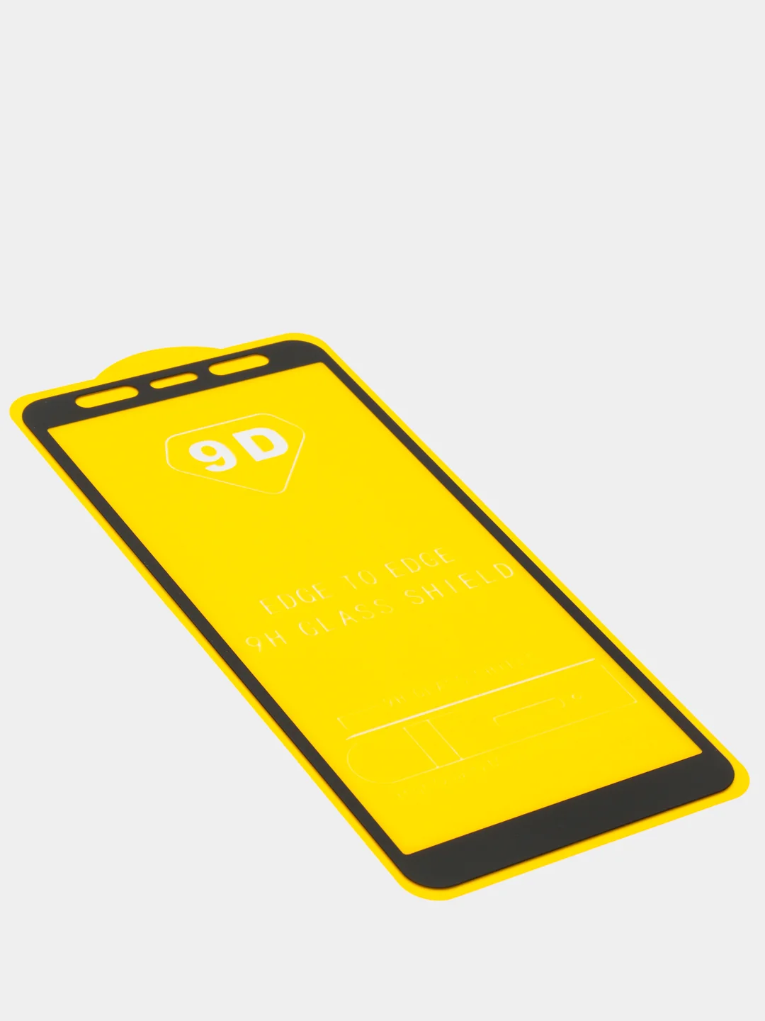 Черный защитное стекло Samsung J4 Plus / J6 Plus