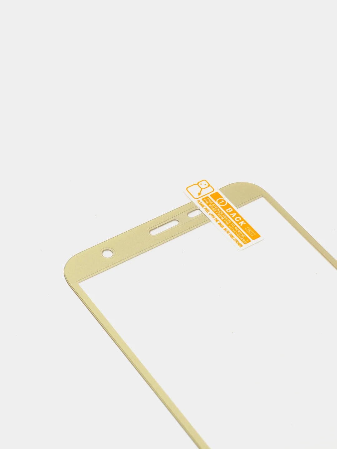 Золотой защитное стекло Samsung J4 Plus / J6 Plus