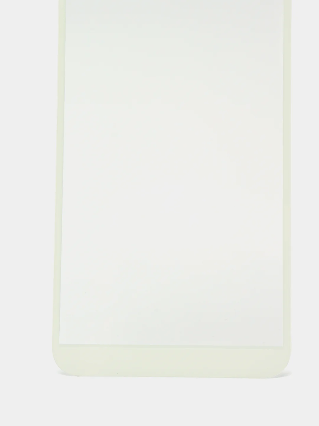 Белый защитное стекло Samsung J4 Plus / J6 Plus