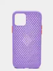 Фиолетовый охлаждающий чехол для iPhone (Айфон) 6, 6S, 7, 8, Plus, SE 20, X, XS, XR, 11 Pro Max, 12