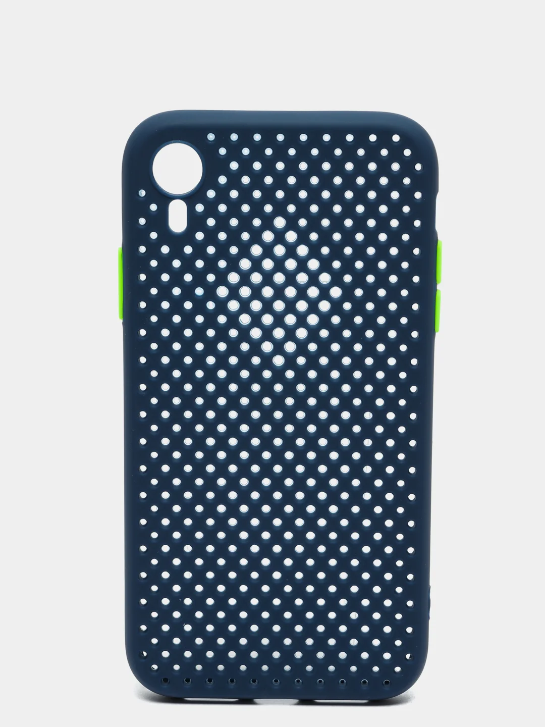 Синий охлаждающий чехол для iPhone (Айфон) 6, 6S, 7, 8, Plus, SE 20, X, XS, XR, 11 Pro Max, 12