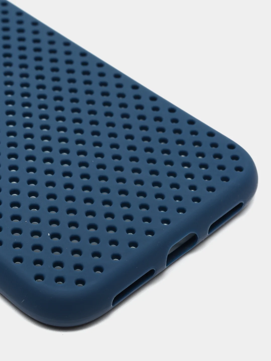 Синий охлаждающий чехол для iPhone (Айфон) 6, 6S, 7, 8, Plus, SE 20, X, XS, XR, 11 Pro Max, 12