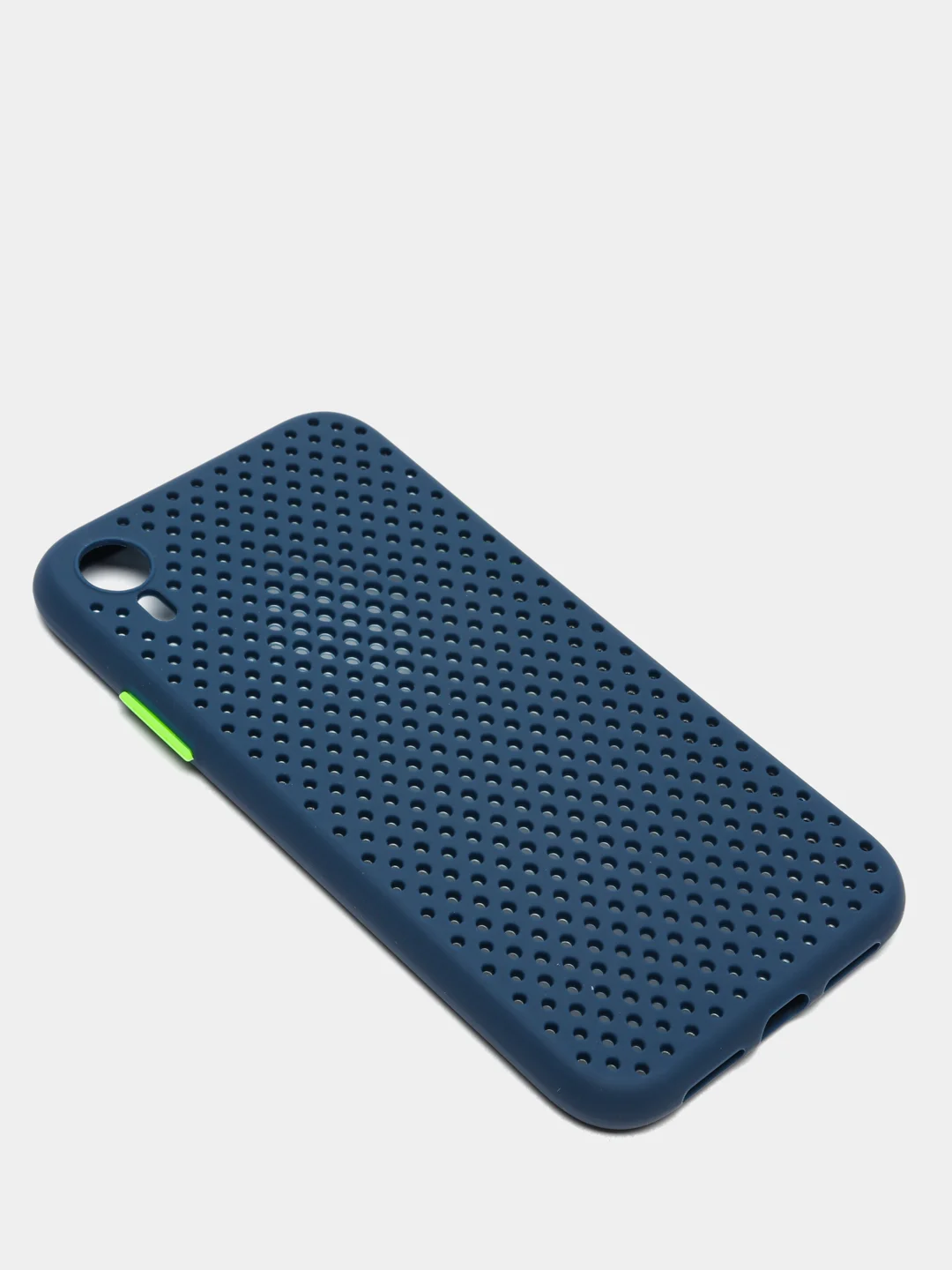 Синий охлаждающий чехол для iPhone (Айфон) 6, 6S, 7, 8, Plus, SE 20, X, XS, XR, 11 Pro Max, 12