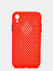 Красный охлаждающий чехол для iPhone (Айфон) 6, 6S, 7, 8, Plus, SE 20, X, XS, XR, 11 Pro Max, 12