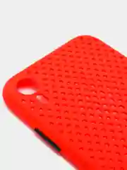 Красный охлаждающий чехол для iPhone (Айфон) 6, 6S, 7, 8, Plus, SE 20, X, XS, XR, 11 Pro Max, 12