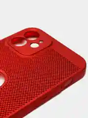 Красный чехол охлаждающий для iPhone 5S, 6, 7, 8 Plus, SE 20, X, XS, XR, 11 Pro Max, 12, 13