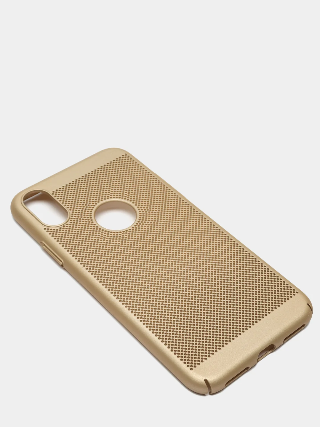 Золотой чехол охлаждающий для iPhone 5S, 6, 7, 8 Plus, SE 20, X, XS, XR, 11 Pro Max, 12, 13