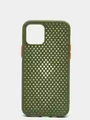 Зеленый охлаждающий чехол для iPhone (Айфон) 6, 6S, 7, 8, Plus, SE 20, X, XS, XR, 11 Pro Max, 12