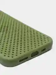 Зеленый охлаждающий чехол для iPhone (Айфон) 6, 6S, 7, 8, Plus, SE 20, X, XS, XR, 11 Pro Max, 12