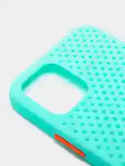 Небесно-голубой охлаждающий чехол для iPhone (Айфон) 6, 6S, 7, 8, Plus, SE 20, X, XS, XR, 11 Pro Max, 12