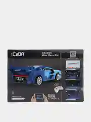 Синий конструктор на радиоуправлении "Гоночная машинка Ferrari CaDA",  отличный подарок