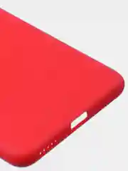 Красный чехол для Poco F3 / Xiaomi Mi 11i (2021) цветной матовый