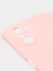 Розовый чехол для Poco F3 / Xiaomi Mi 11i (2021) цветной матовый
