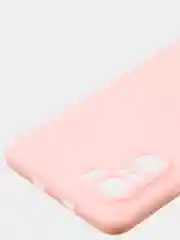 Розовый чехол для Poco F3 / Xiaomi Mi 11i (2021) цветной матовый