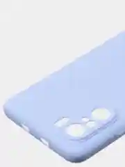 Светло-синий чехол для Poco F3 / Xiaomi Mi 11i (2021) цветной матовый
