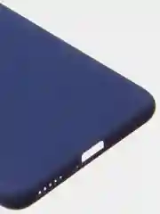Темно-синий чехол для Poco F3 / Xiaomi Mi 11i (2021) цветной матовый
