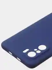 Темно-синий чехол для Poco F3 / Xiaomi Mi 11i (2021) цветной матовый
