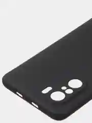 Черный чехол для Poco F3 / Xiaomi Mi 11i (2021) цветной матовый