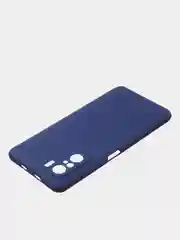 Темно-синий чехол для Poco F3 / Xiaomi Mi 11i (2021) цветной матовый