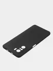 Черный чехол для Poco F3 / Xiaomi Mi 11i (2021) цветной матовый