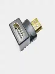 Переходник гнездо HDMI -&gt штекер HDMI угловой