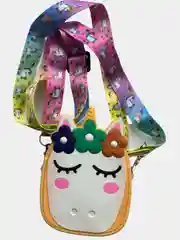 Силконовая сумочка для девочек/сумка с ремешком/сумка кошелек/сумочка единорог