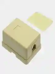 Розетка телефонная TJC-6P4C mini