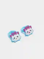 Желтый резинки для волос мультяшные "Hello kitty - Хелло Китти" и "Единорог"