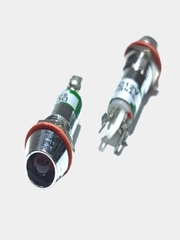 12В Индикатор световой контрольная лампа светодиод в корпусе L-615-R 12V красный (8мм)