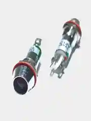 12В Индикатор световой контрольная лампа светодиод в корпусе L-615-R 12V красный (8мм)