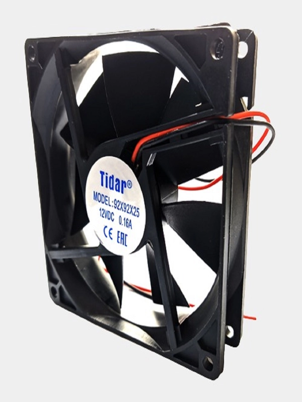 Вентилятор 92x92x25 9225MS 12VDC 0.16А втулка TIDAR