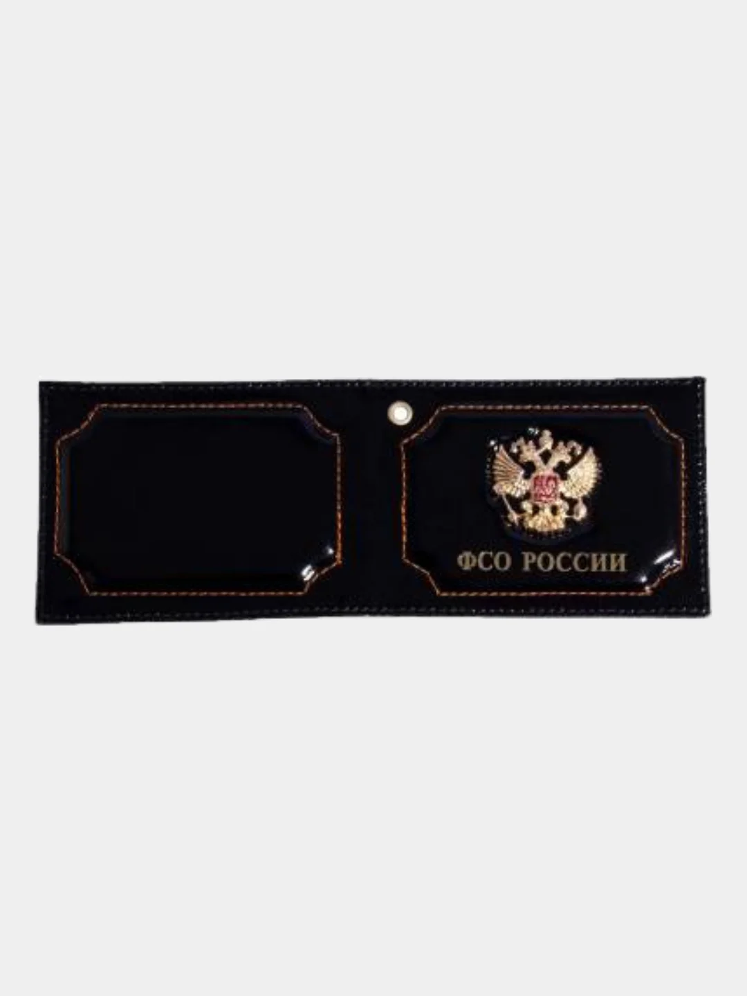 Бордовый обложка "ФСО России", бордовый, черный