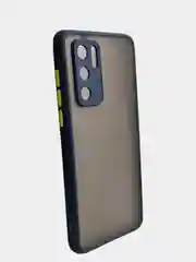 Синий меланж чехол накладка huawei Honor y6p y8p y5p 9s 9x 7c mate 20 y7p 9a 10i nova 5t p30 8c p40 p30
