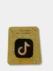 Значки деревянные "TikTok"