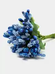 Синий тычинки для цветов