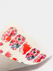 Наклейки для ногтей, слайдеры для маникюра и педикюра. Розовые сердечки, котята, любовь