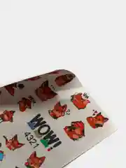 Наклейки для ногтей, слайдеры для маникюра и педикюра. Стиль лисички