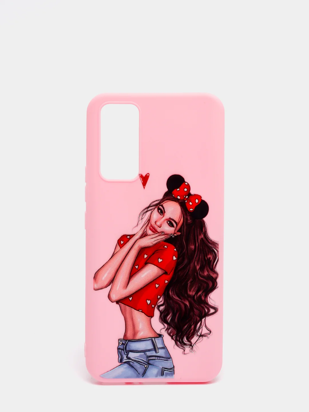 Розовый чехол HUAWEI HONOR 30