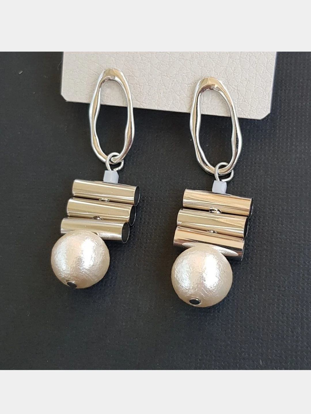 Серебряный серьги женские, 4 вида