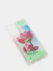 Салатовый чехол-переливашка с жидкими блестками для Xiaomi Redmi Note 10 pro