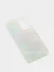 Салатовый чехол-переливашка с жидкими блестками для Xiaomi Redmi Note 10 pro