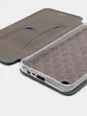 Зеленый чехол книжка Realme C21