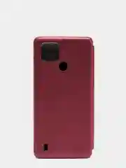 Бордовый чехол книжка Realme C21