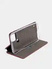 Бордовый чехол книжка Realme C21