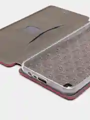 Бордовый чехол книжка Realme C21