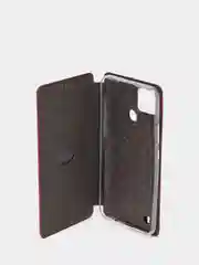 Бордовый чехол книжка Realme C21
