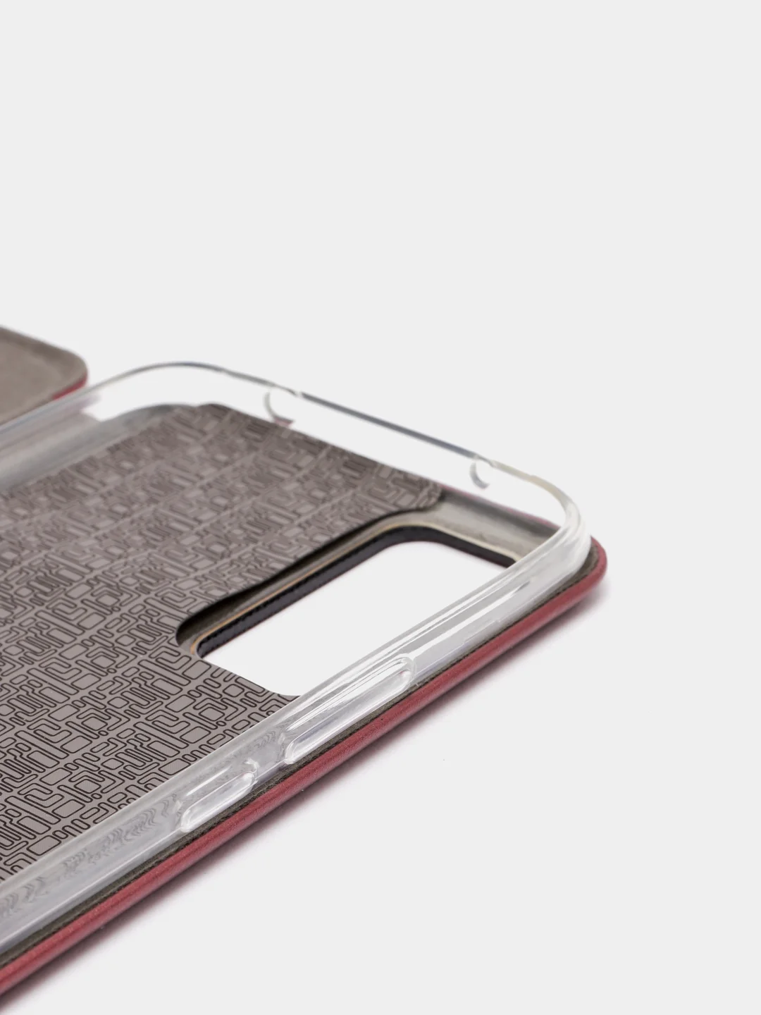 Бордовый чехол-книжка Huawei Honor 30