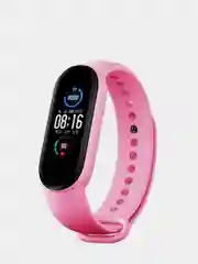 Розовый ремешок для фитнес-браслета Xiaomi Mi Band 5 / Xiaomi Mi 5