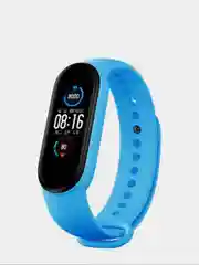 Голубой ремешок для фитнес-браслета Xiaomi Mi Band 5 / Xiaomi Mi 5